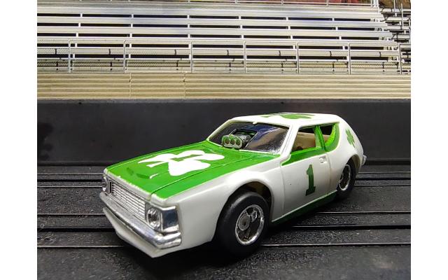 Tyco HP2 #1 Shamrock Super Gremlin HO Slot Car (VIDEO) - CTW Auctions