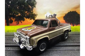 AFX Magnatration Fall Guy '56 Ford Pickup HO Slot Car (Video in Description)