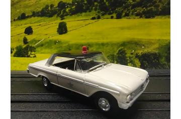 Aurora Vibrator '62 Ford Police HO Slot Car. (VIDEO)