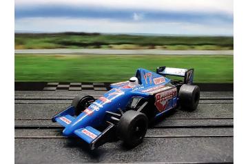 AFX/Tomy #17 Team Bruiser Indy F1 Super G+ Ho Slot Car (VIDEO)
