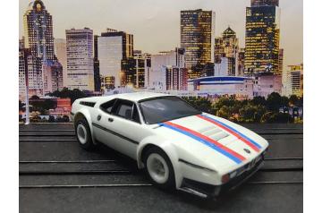 AFX Tomy BMW M1 Turbo HO Slot Car. (VIDEO)