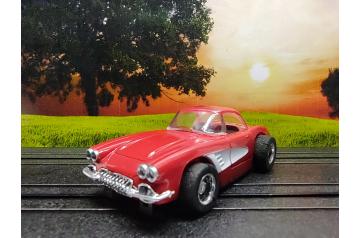Tyco '60 Corvette HP-7 HO Slot Car (VIDEO)