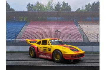 Tyco #3 Porsche 935 Lighted HP7 HO Slot Car