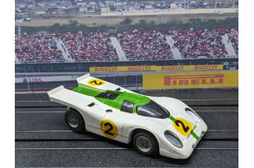 AFX #2 Porsche 917 Lighted Magnatraction HO Slot Car
