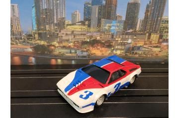 AFX #3 BMW M1 Magnatration HO Slot Car.