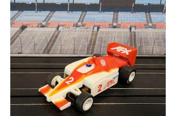AFX Tomy #2 Monroe Indy Rocket Turbo HO Slot Car.