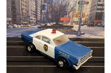 Johnny Lightning '60's Police Thunderjet 500 HO Slot Car
