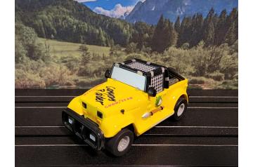 Marchon Jeep Canyon Raider Lighted MR-1 HO Slot Car.