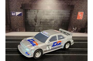 Hornby #1 Dekra D2 Mercedes AMG HO Slot Car.