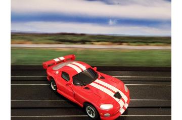 AFX Speed Shifter with NOS JL Red Dodge Viper Body HO Slot Car