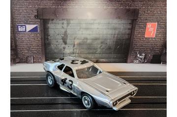 AFX Magna-Traction with JL #43 Chrome Road Runner Body HO Slot Car