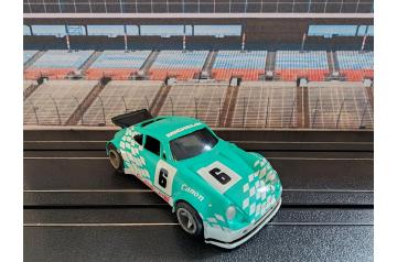 Life-Like #8 Michelin Porsche Race Car M Chassis HO Slot Car
