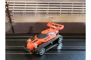 Tyco Red Fast TRAXX NCC 6207 Racer 440x2 HO Slot Car