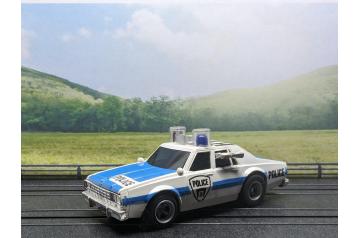 AFX Lighted HY-71 Chevy Police Pursuit Magnatration HO Slot Car