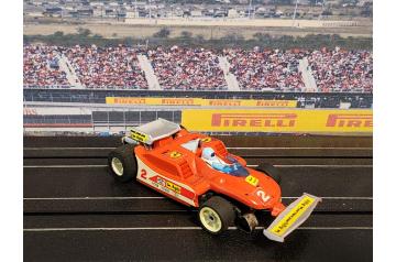 AFX #2 Ferrari T4 Formula 1 G-Plus HO Slot Car.
