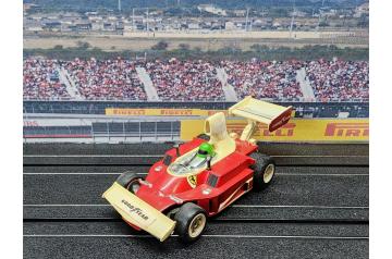 AFX #6 Ferrari Formula 1 G-Plus HO Slot Car.